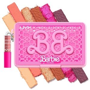 Barbie NYX eyeshadow palette